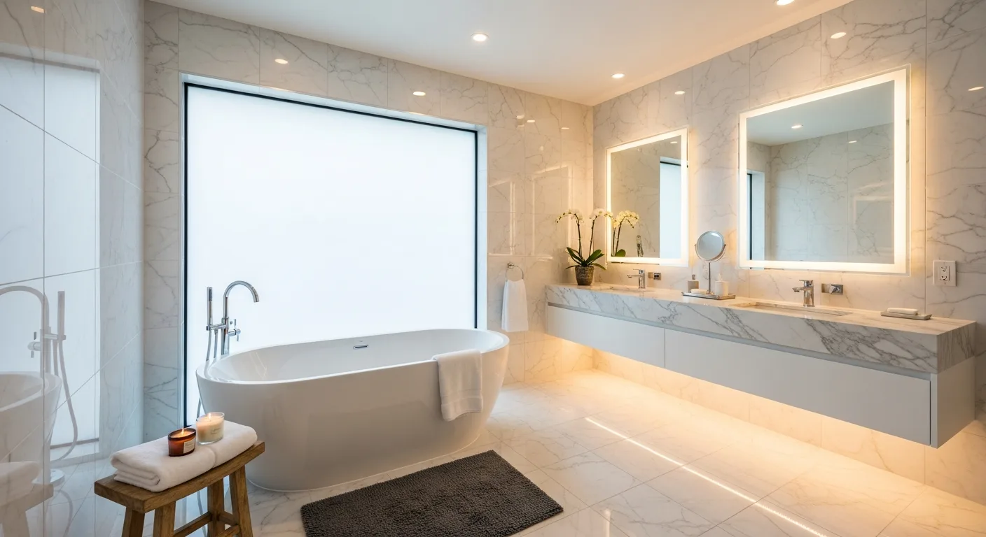 Privacyfolie voor badkamer